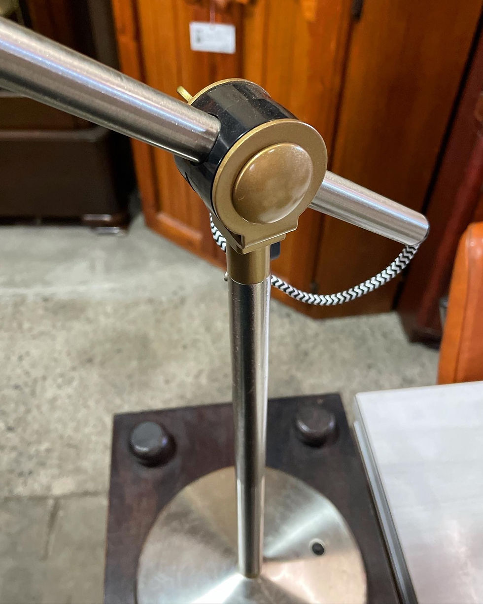 Thumbnail: Modern Stainless Steel Swing Arm Desk Lamp