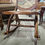 Thumbnail: Rocking Chair: Victorian Folding Small Rocking Chair W/ Floral Tapestry