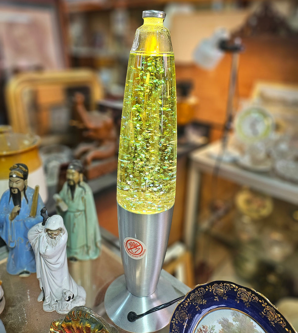 Thumbnail: Table Lamp: Vintage Lava Lamp In Working Condition Sold As Is