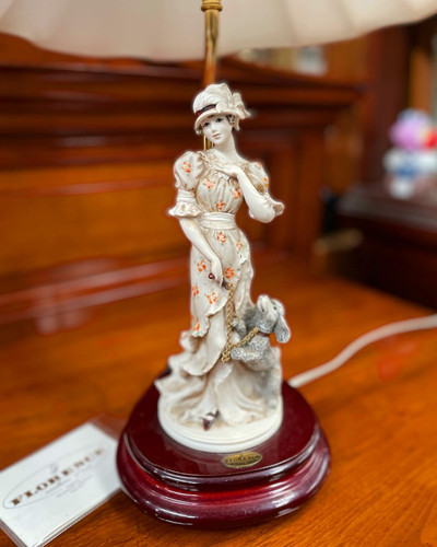 Giuseppe Armani's Florence Sculture d'Arte Studio 1973 Lamp with