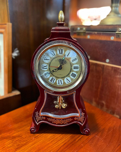 Rare Decorative Collectible Seiko Corona Melodia 2 Jewels Clock