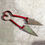 Thumbnail: Antique C.1920’s-30’s Cast Iron Sheep Wool Shears by Harp Brand (Austria)