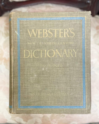 新年SALE【激レア】WEBSTER'S DICTIONARY 1959 新年SALE【激レア】WEBSTER'S DICTIONARY 1959 新年SALE【激レア