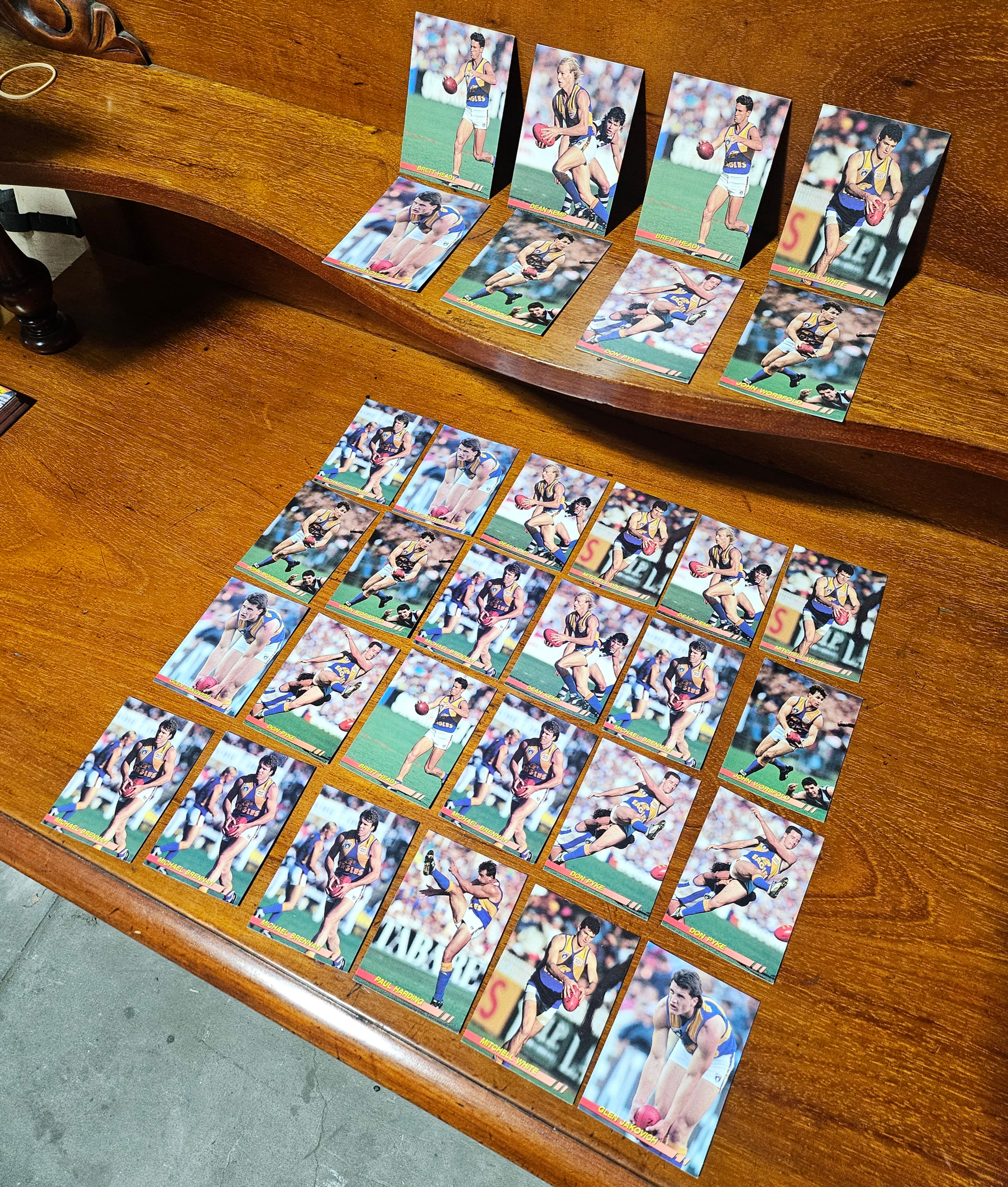 Collectible Cards: 1994 Vintage Rookie AFL Trading Cards EAGLES