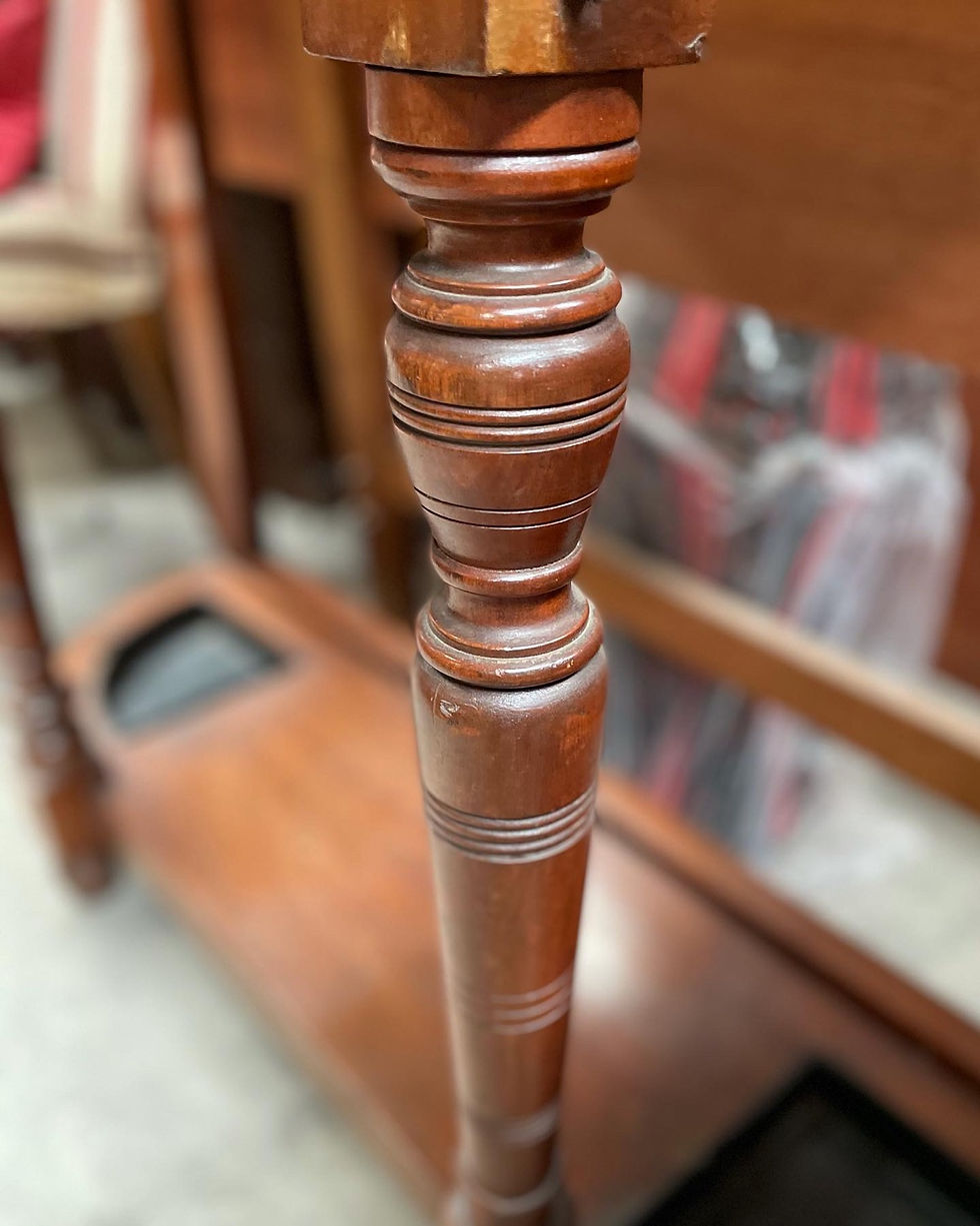 Thumbnail: Stunning Antique Victorian Walnut Hall Stand from C. 1850s with Certificate (Eng