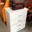 Thumbnail: Modern White 4 Drawer Bedroom Storage Chest of Drawers