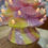 Thumbnail: Christmas Tree Statue: Mr Christmas Pink And Yellow Retro Ceramic Light Up Tree