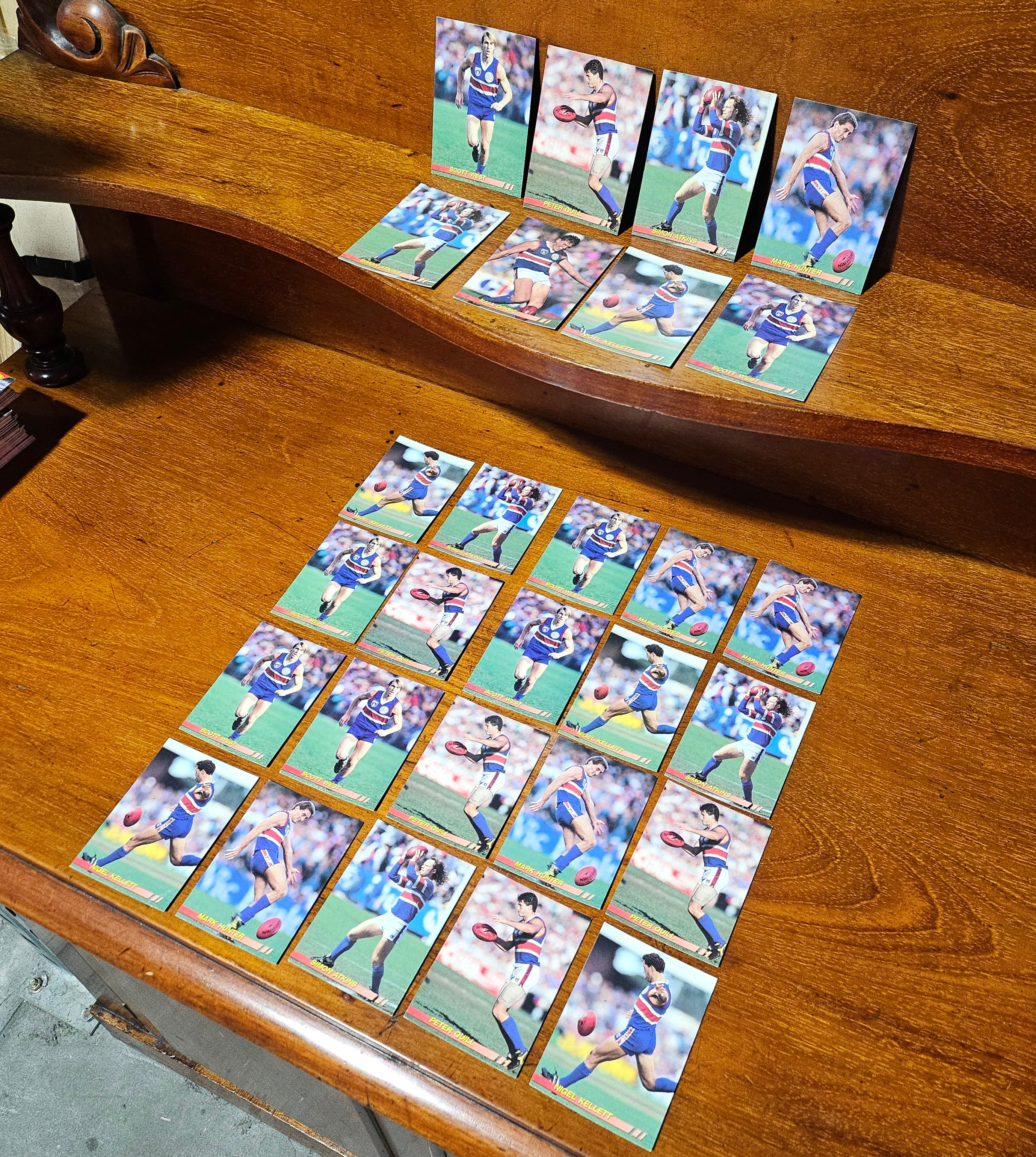 Collectible Cards: 1994 Vintage Rookie AFL Trading Cards BULLDOGS