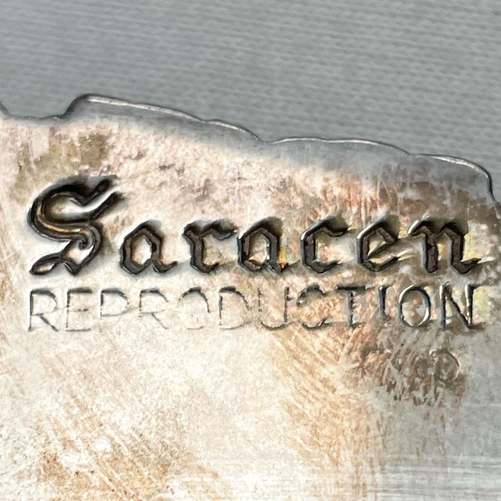 Thumbnail: Vintage Silver Plate Etched Grapevine Design Tray by Saracen Reproduction (Aus)