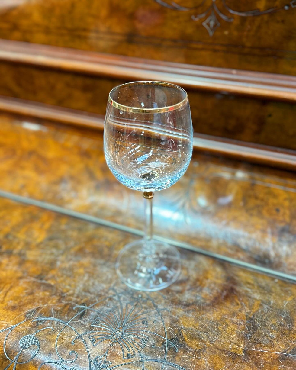 Thumbnail: Beautiful Isabelle Set of 6 230ml Wine Glasses in Original Box by Bohemia 