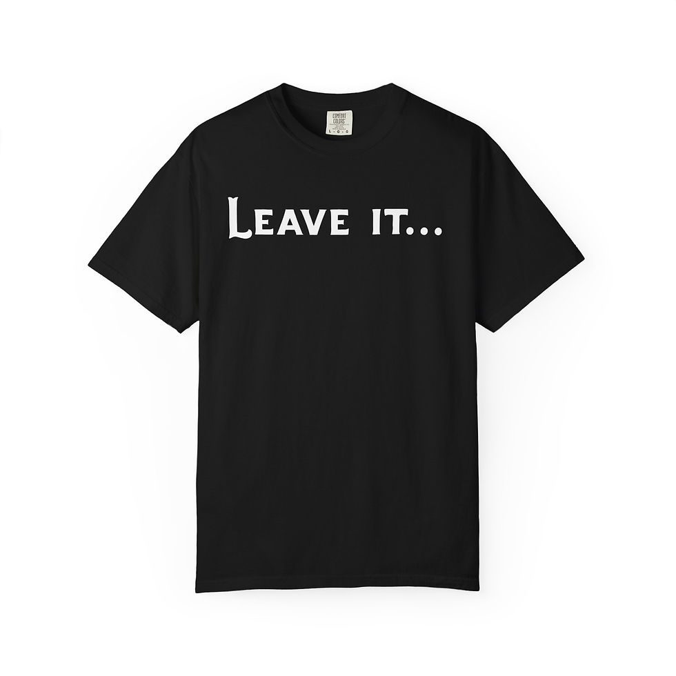 Thumbnail: Leave it...