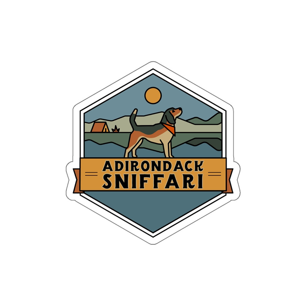Thumbnail: Adirondack Sniffari Die-Cut Sticker