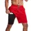 Thumbnail: mens 2-in-1 fitness shorts quick drying training fitness shorts
