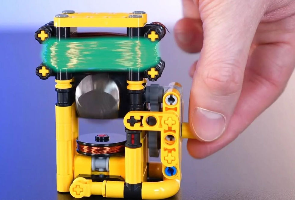 Como Construir um Motor Real de LEGO que Atinge 4.000 RPM