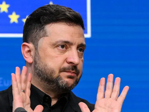 젤렌스키대통령 EU 정상들이 러시아의 동결 자산에 대한 결정을 내리는 가운데 강력한 경고를 발령했습니다.