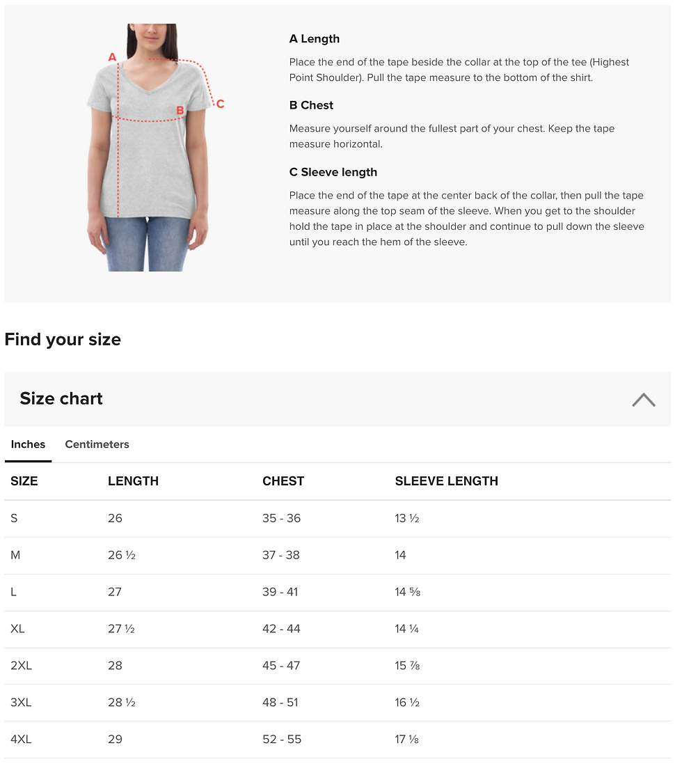 Thumbnail: Unisex Short Sleeve V-Neck March Tee