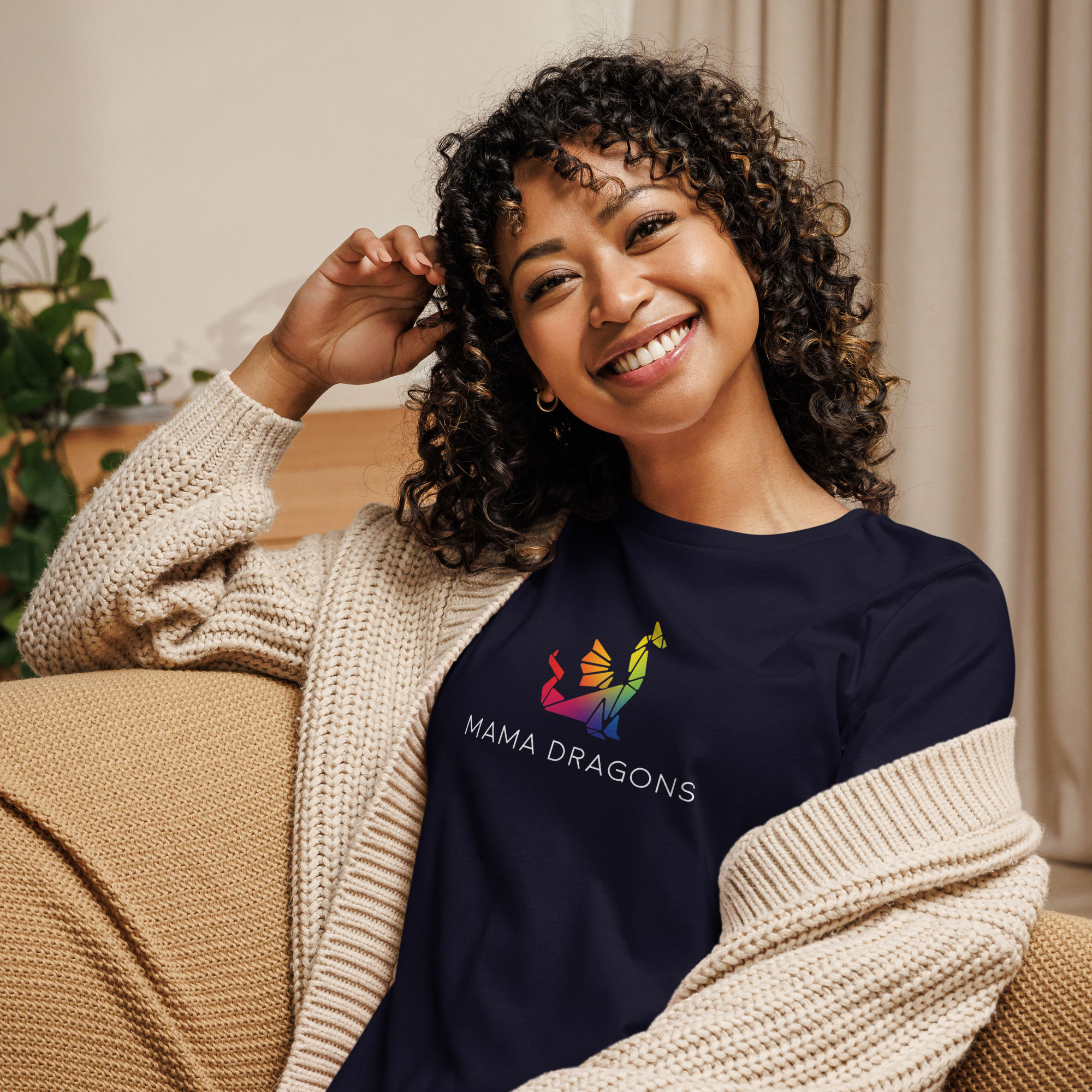 Women's Relaxed Mama Dragons T-Shirt