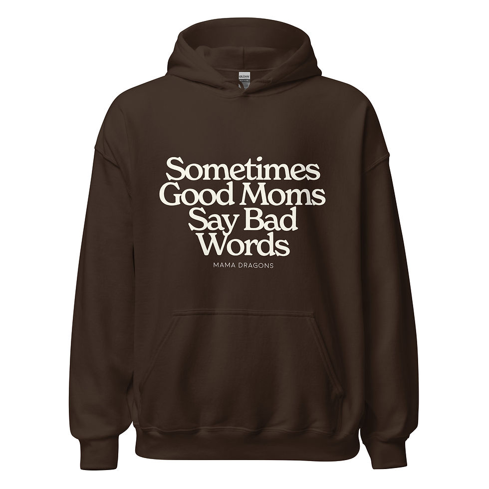 Thumbnail: Unisex Bad Words Heavy Hoodie
