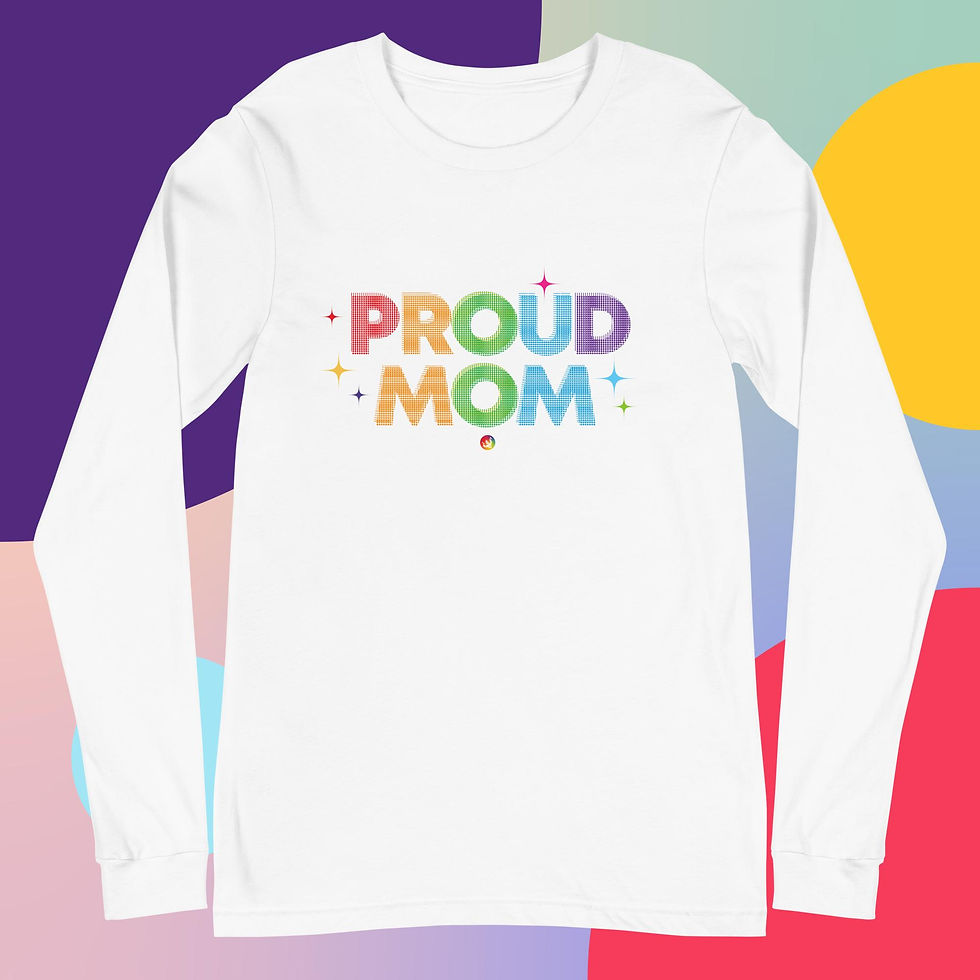 Thumbnail: Proud Mom Unisex Long Sleeve Tee