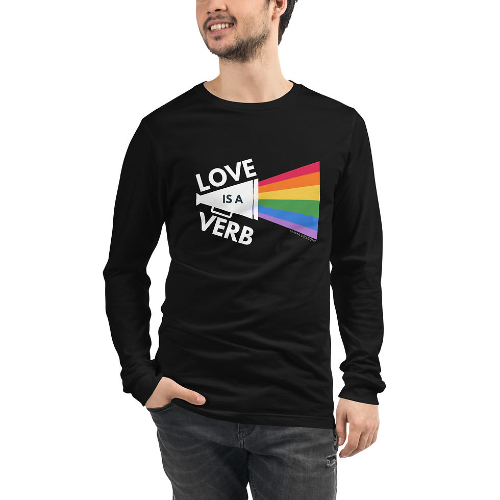 Thumbnail: March Unisex Long Sleeve Verb Tee