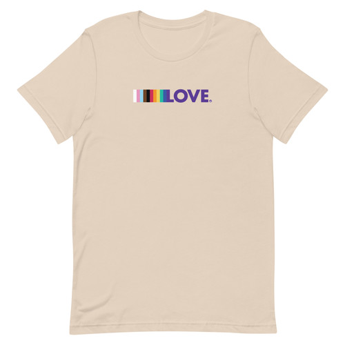 LGB LOVE SEX DREAM イエロー Ｔシャツカットソー 美品 Unisex LOVE Tee | Mama Dragons