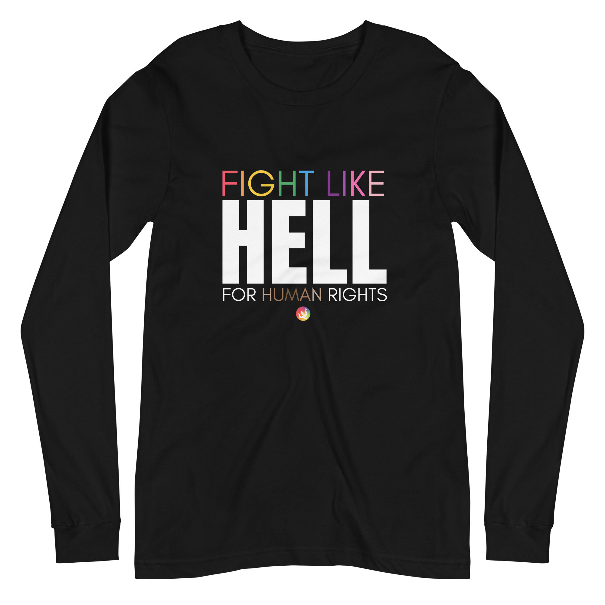 Human Rights Hell Unisex Long Sleeve Tee