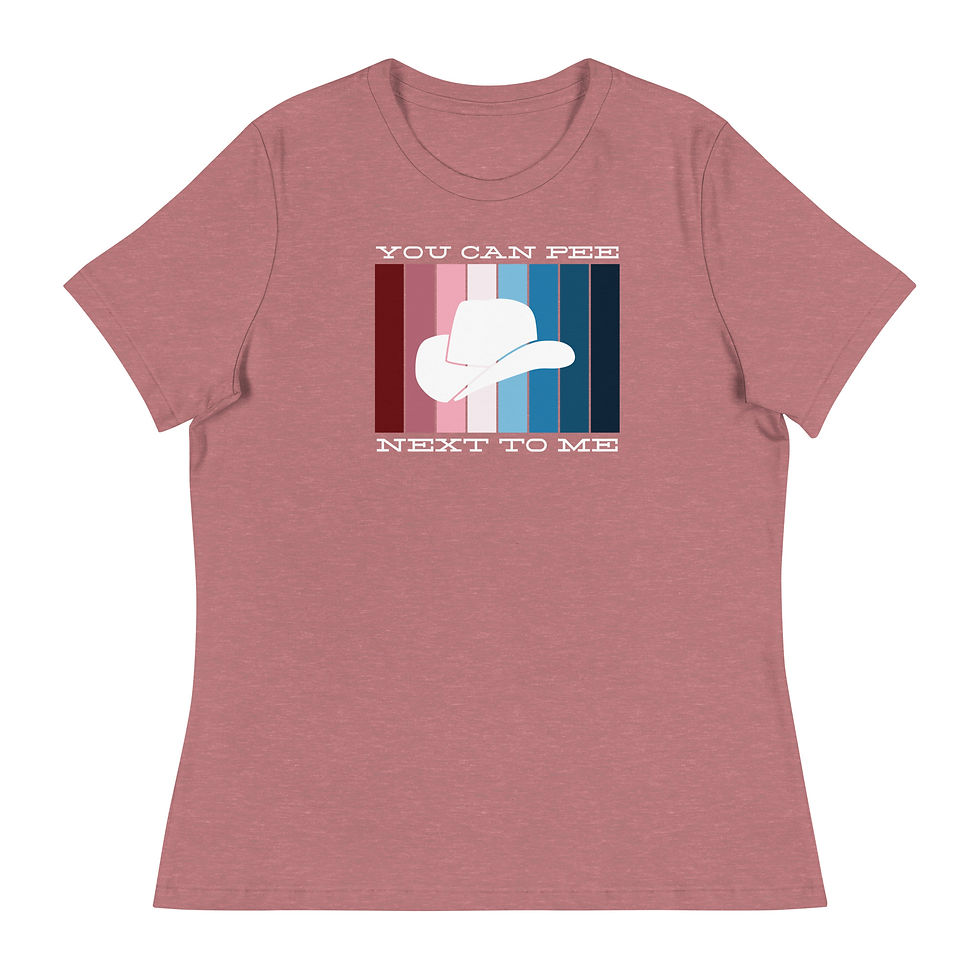 Thumbnail: Women's Relaxed Trans ally Tee