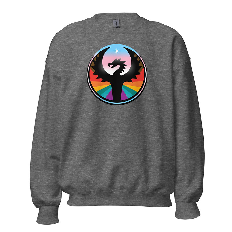 Thumbnail: Unisex Trans Resistance Crewneck Sweatshirt