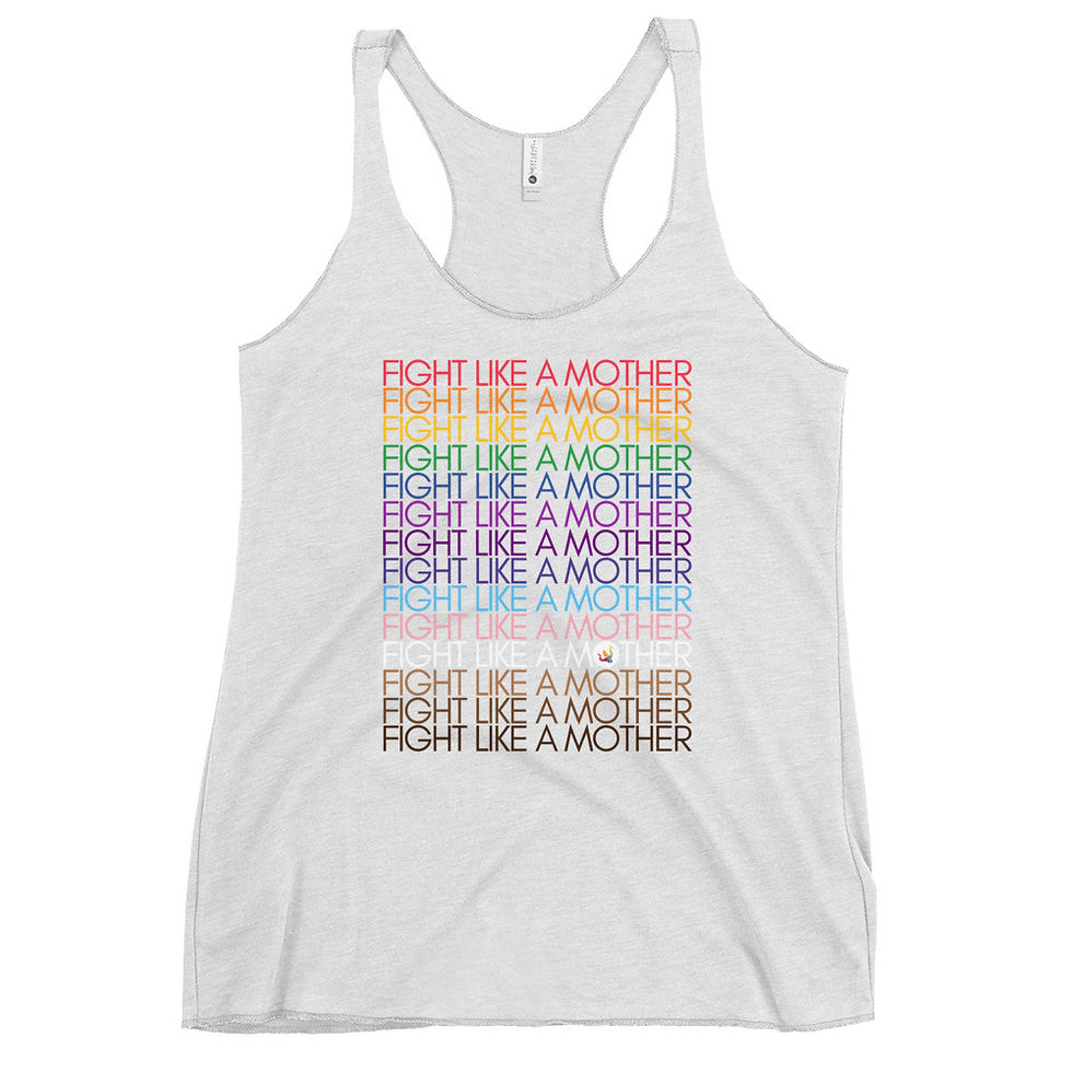 Thumbnail: Rainbow Fight Women's Racerback Tank