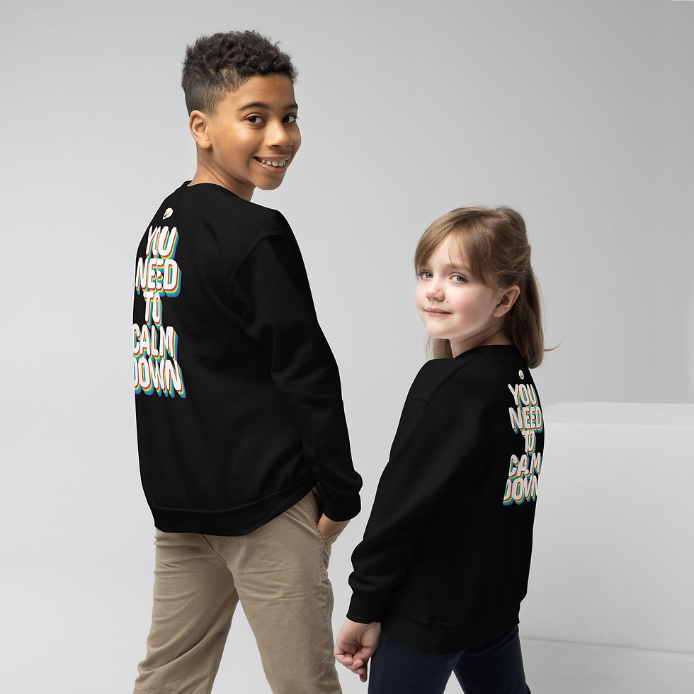 Thumbnail: Youth crewneck February sweatshirt