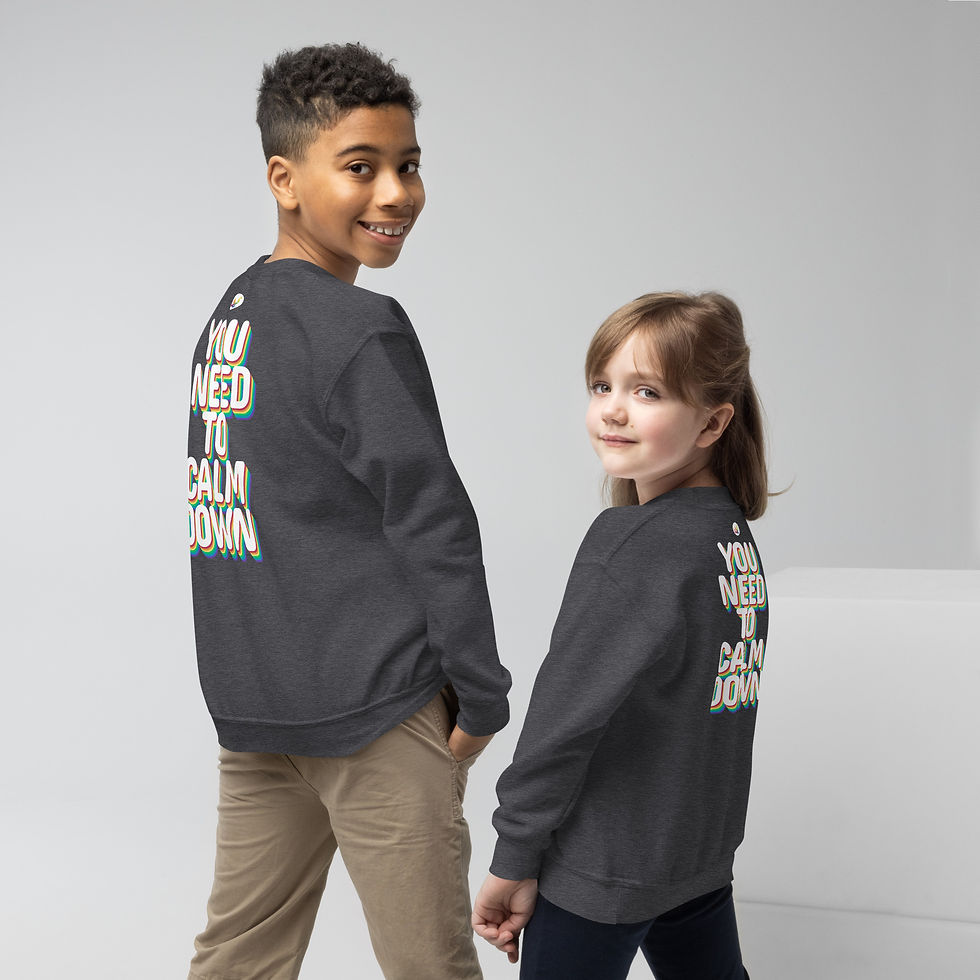 Thumbnail: Youth crewneck February sweatshirt