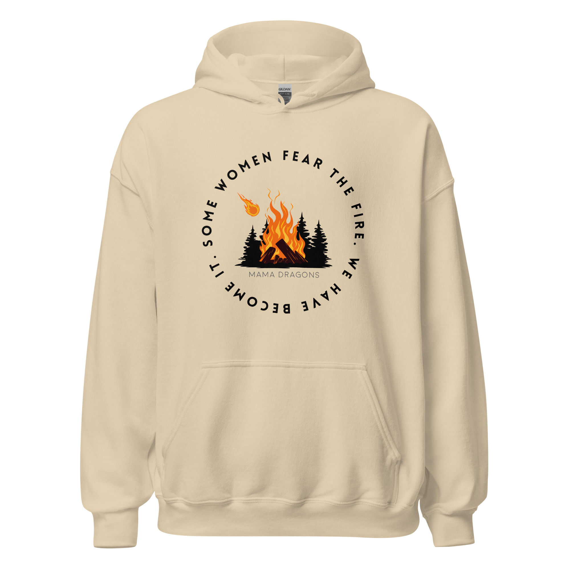 Unisex Bonfire Heavy Hoodie