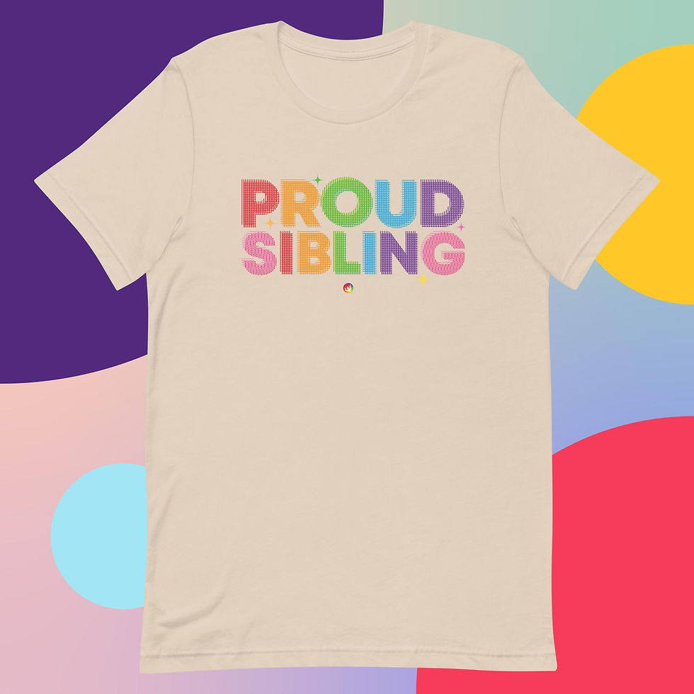 Thumbnail: Proud Sibling Unisex t-shirt
