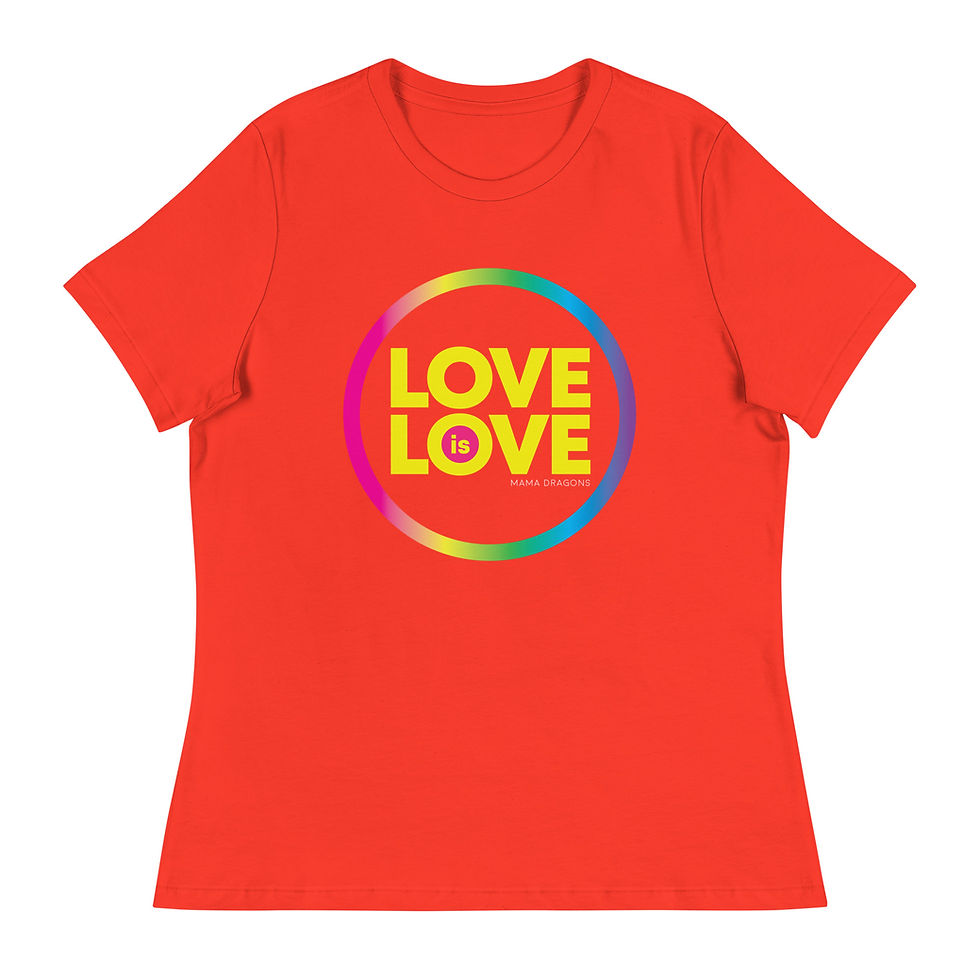 Thumbnail: Women's Love is Love Relaxed Tee