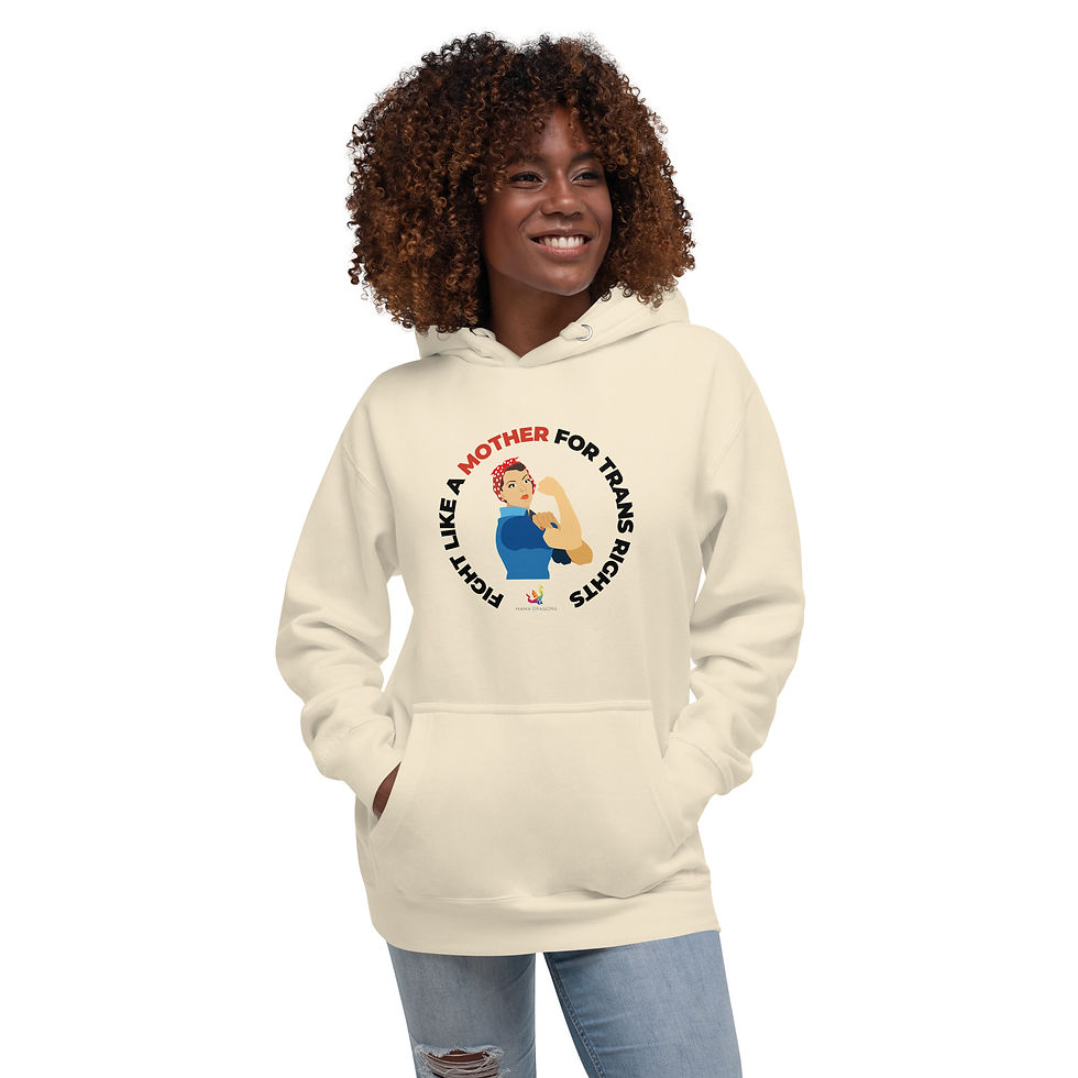 Thumbnail: Unisex Rosie Heavy Hoodie