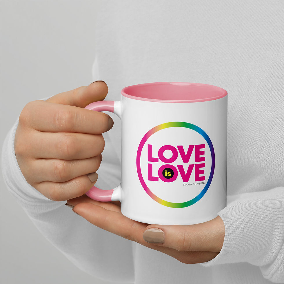 Thumbnail: Love is Love Mug with Color Inside