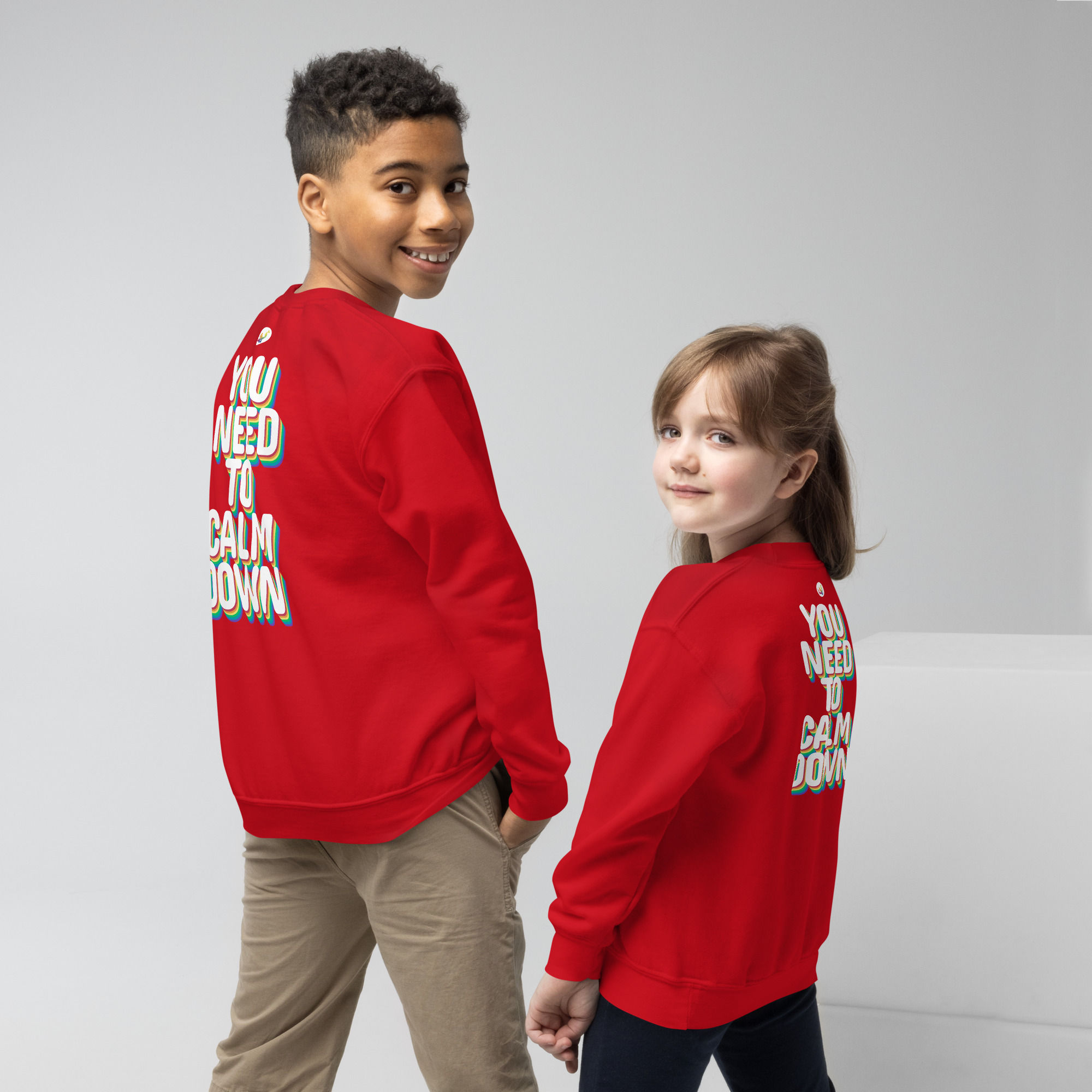 Youth crewneck February sweatshirt