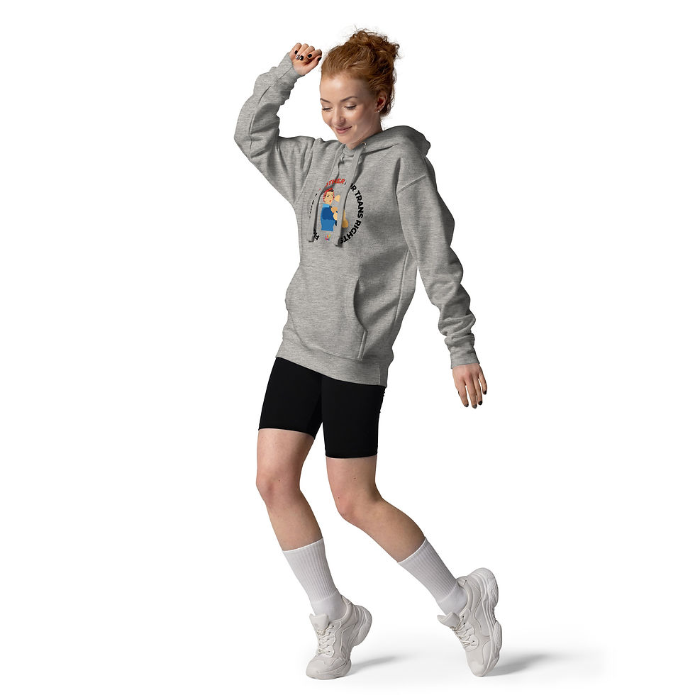 Thumbnail: Unisex Rosie Heavy Hoodie