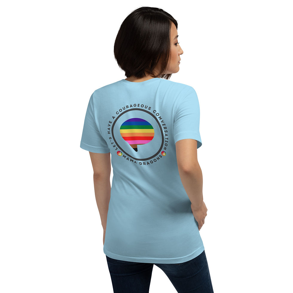 Thumbnail: August Unisex tee back design