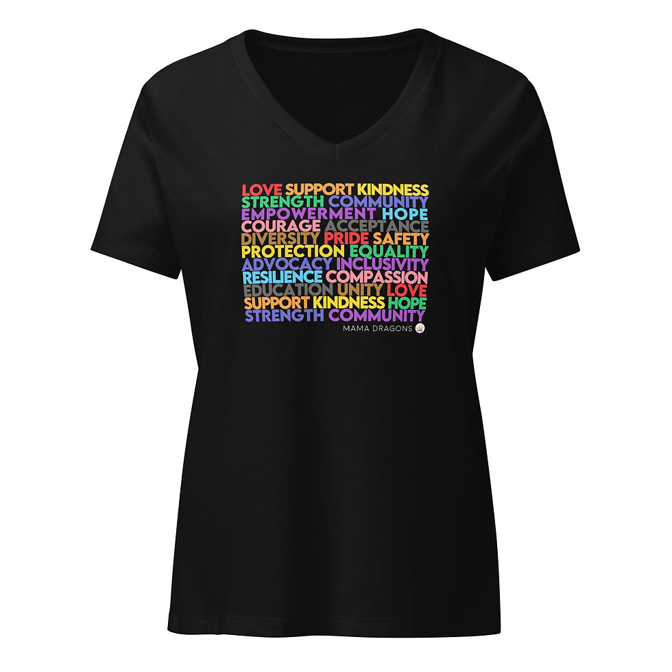 Thumbnail: Women’s relaxed v-neck Inclusive tee