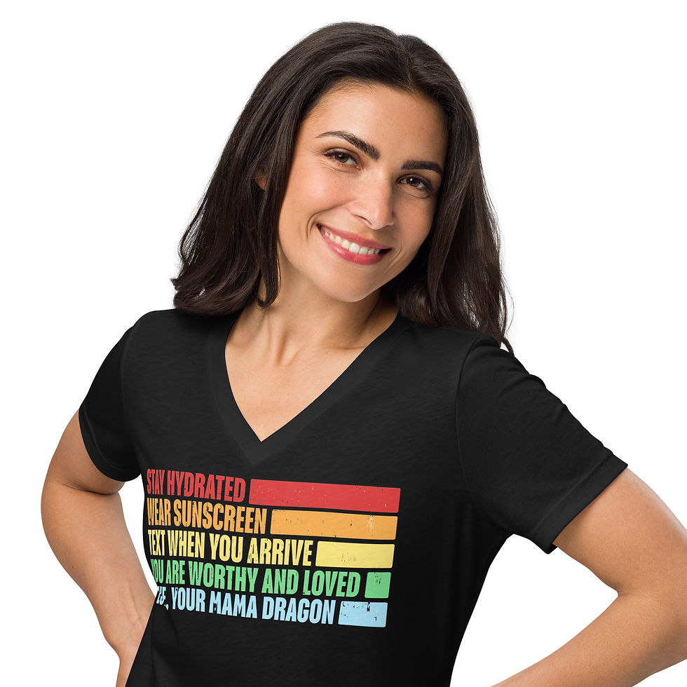 Thumbnail: Summer Women’s relaxed v-neck tee