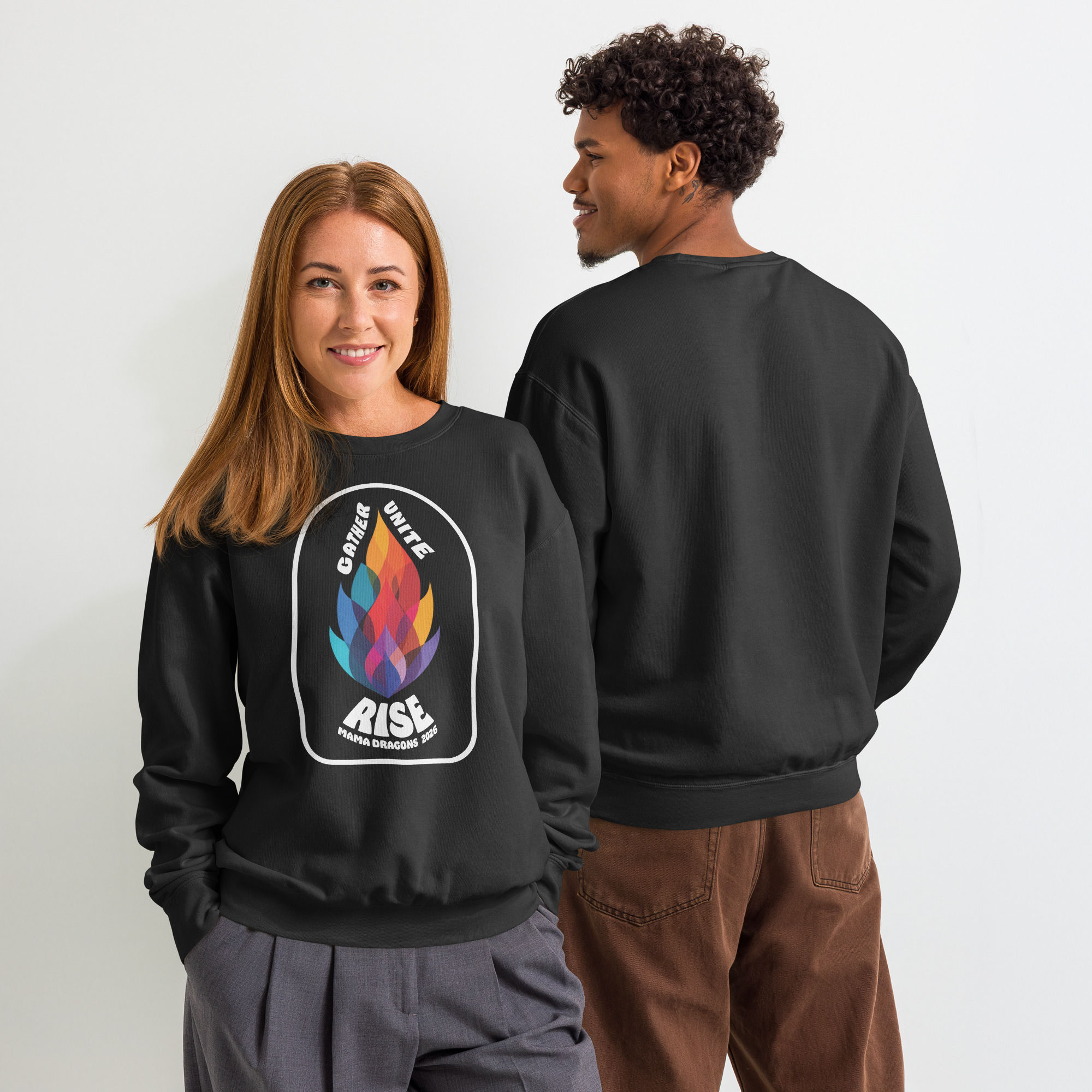 2026 Unisex fleece lightweight crewneck sweatshirt