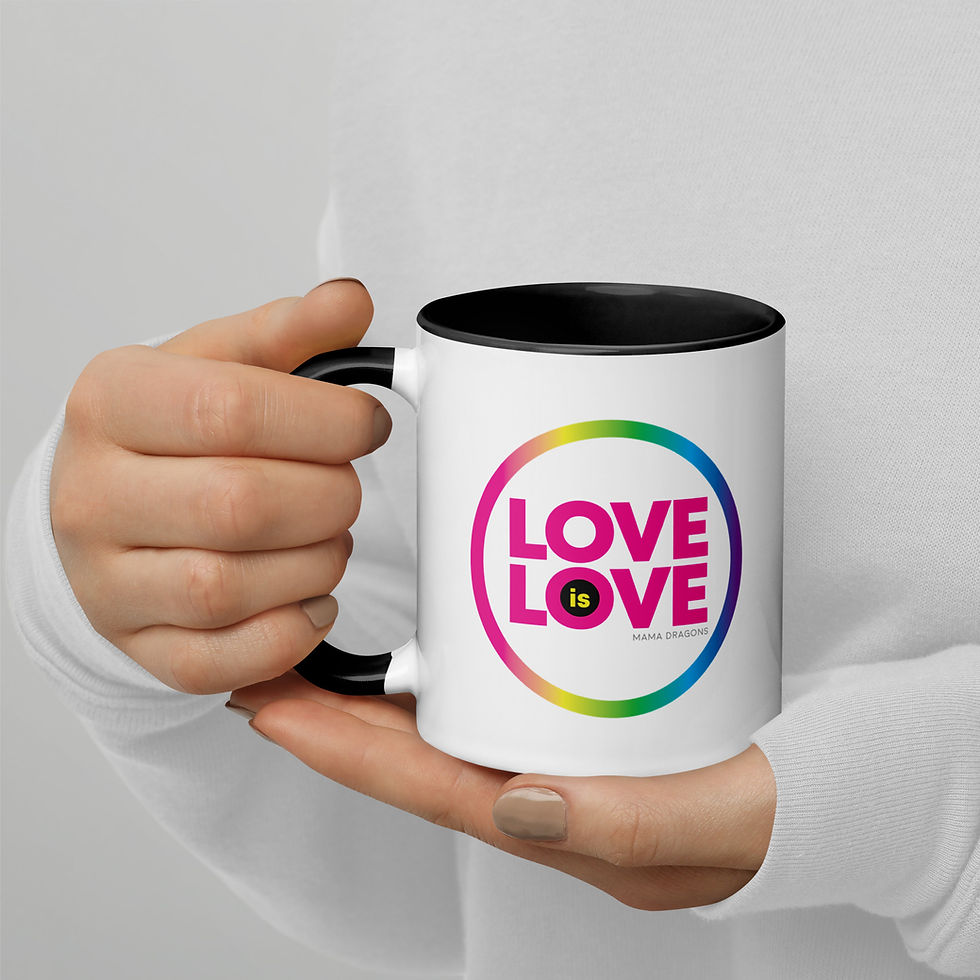 Thumbnail: Love is Love Mug with Color Inside