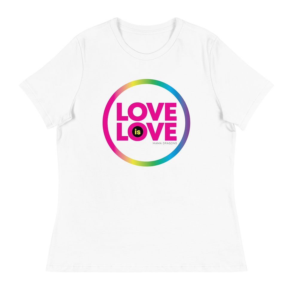 Thumbnail: Women's Love is Love Relaxed Tee