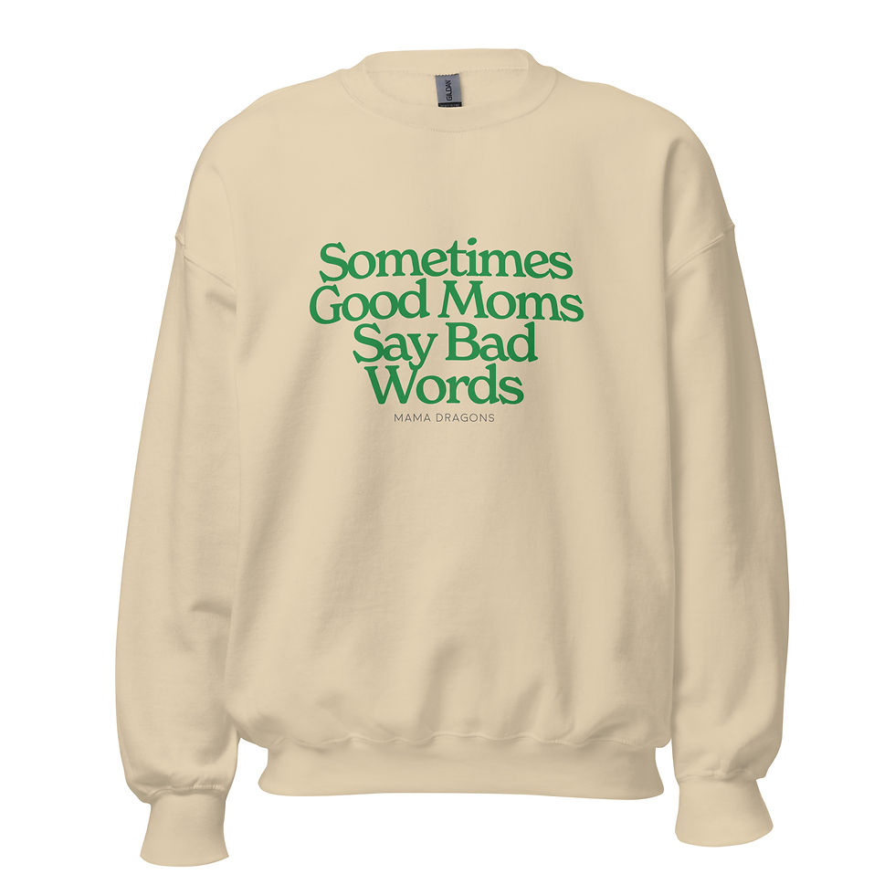 Thumbnail: Unisex Bad Words Sweatshirt