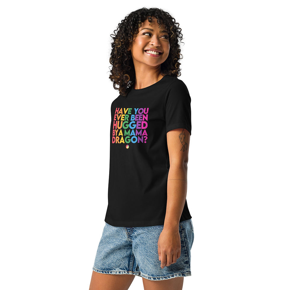 Thumbnail: Women's Relaxed Rainbow Hug Tee
