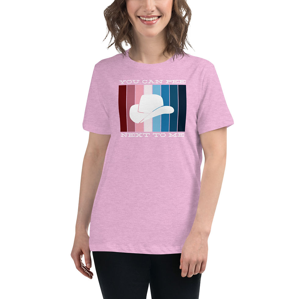 Thumbnail: Women's Relaxed Trans ally Tee
