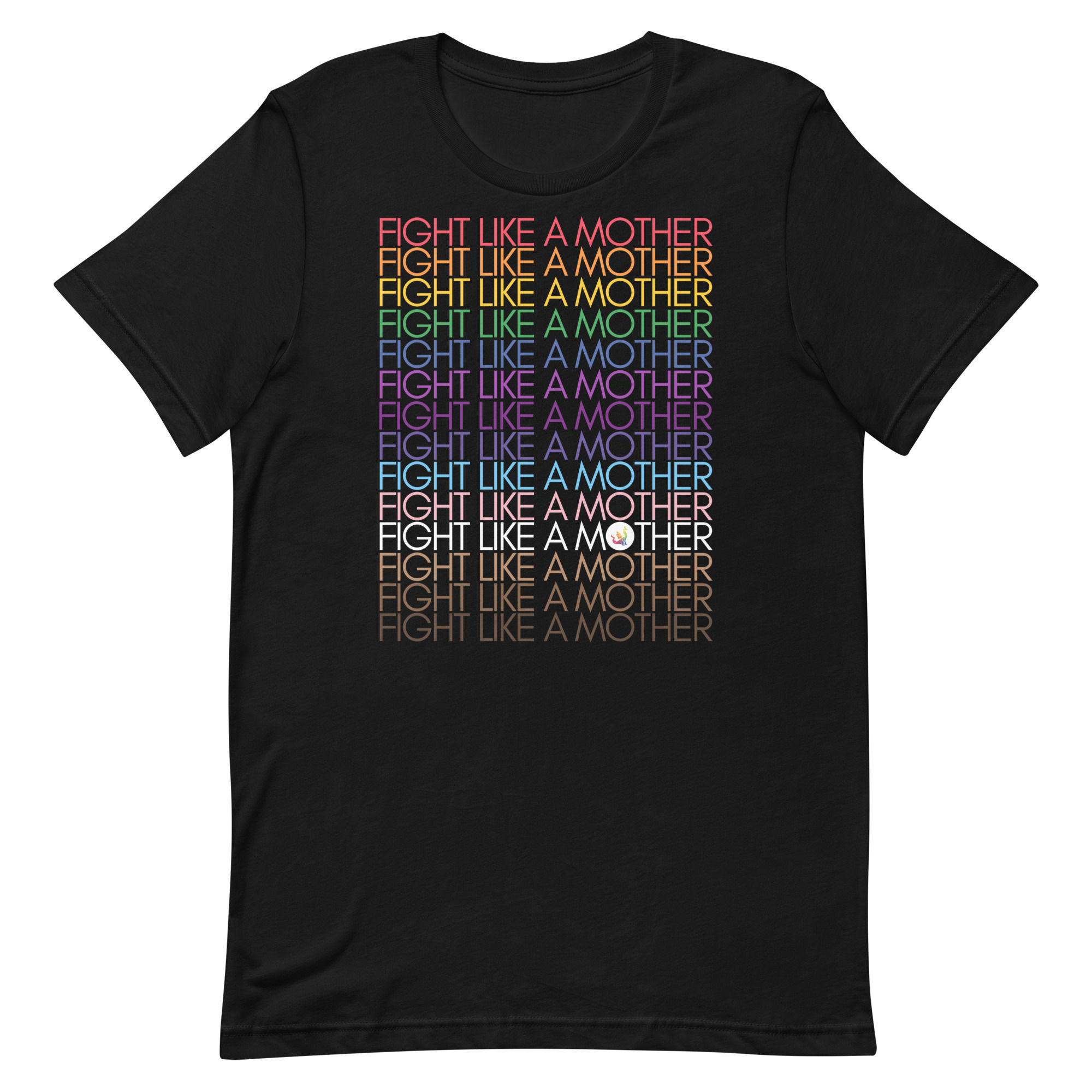 Rainbow Fight Unisex tee