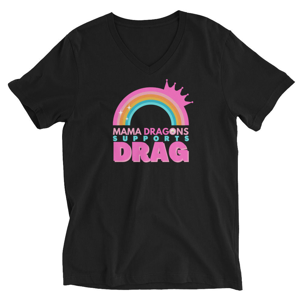 Unisex Short Sleeve V-Neck April Tee
