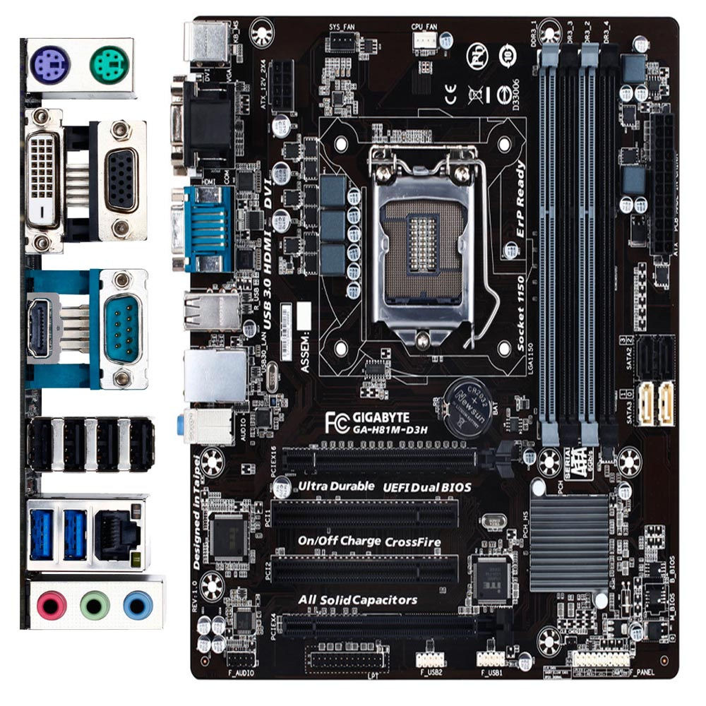Gigabyte GA-H81M-D3H